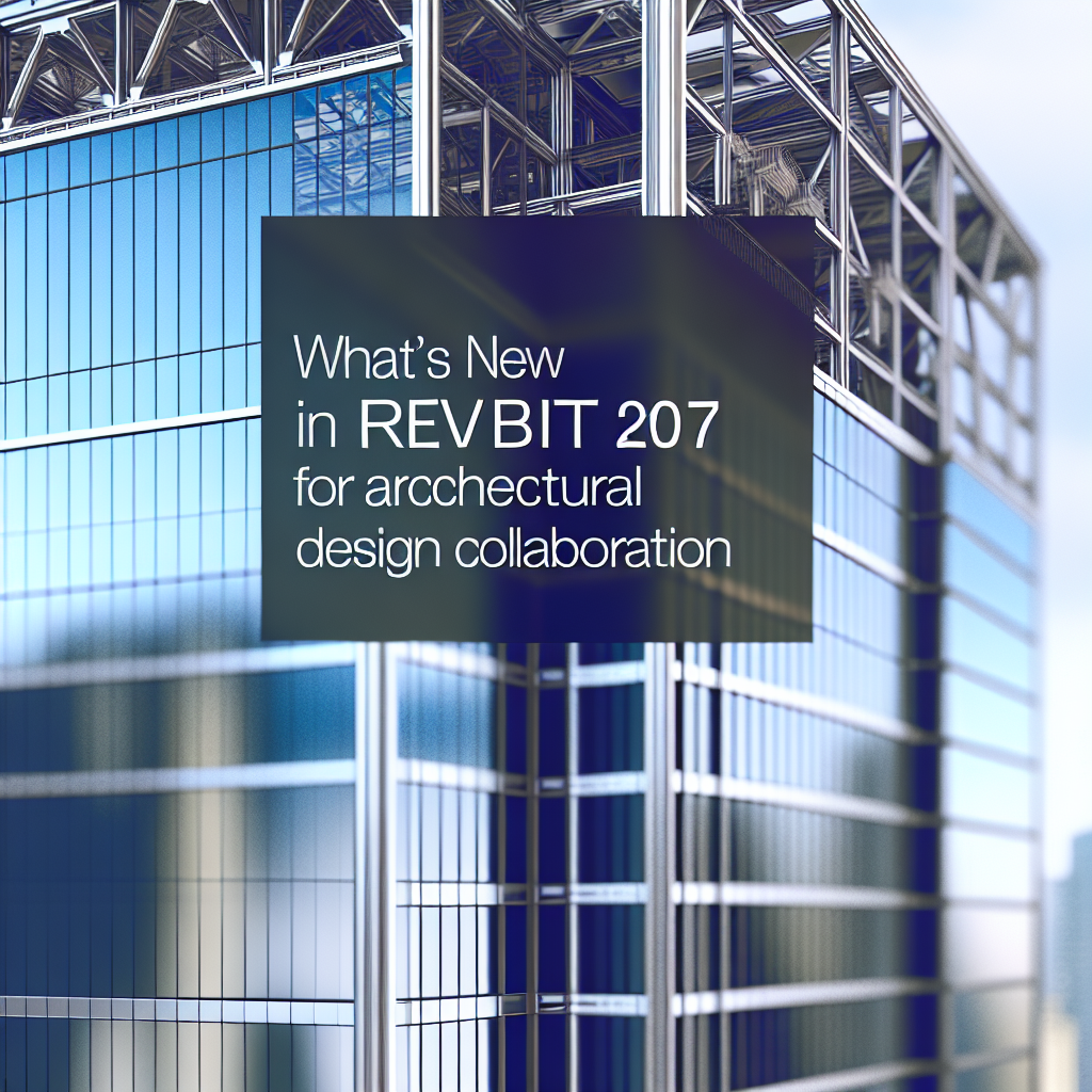 What’s New in Revit 2017 for Architectural Design and Collaboration