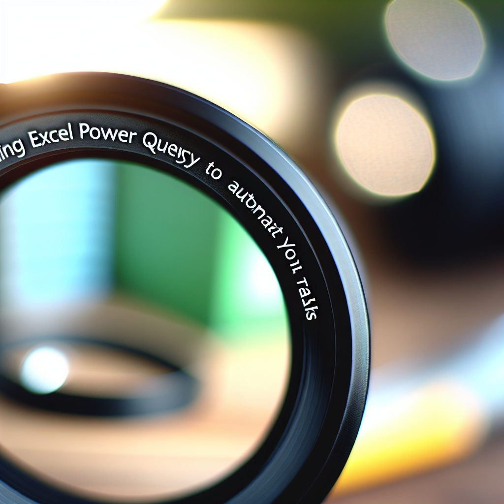 Master Excel Power Query to Automate Your Data Tasks
